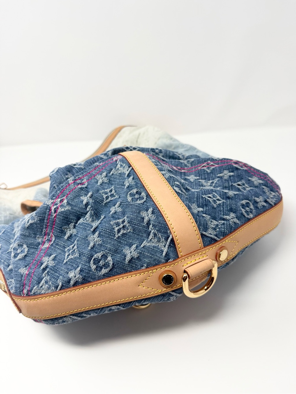 Louis Vuitton Monogram Denim Sunburst PM Blue Ombre Pink Limiter Edition - Picture 6 of 16